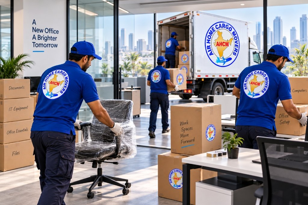 Air Home Cargo corporate office relocation and IT equipment shifting